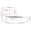 VidaXL (brown, 135 x 190 cm) vidaXL Solid Wood Pine Bed Frame Wooden Platform Bed Multi Colours Multi Sizes 4