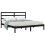 VidaXL (black, 200 x 200 cm) vidaXL Solid Wood Pine Bed Frame Wooden Platform Bed Multi Colours Multi Sizes 3