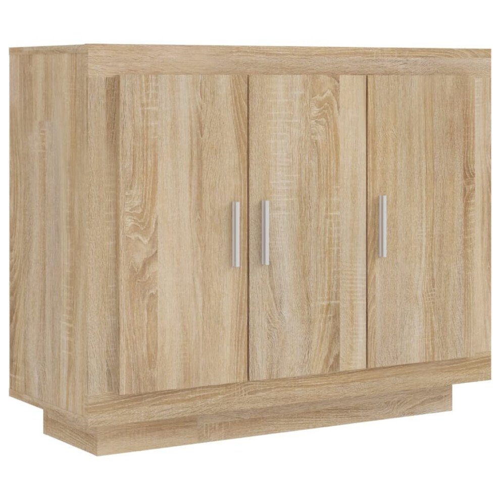 VIDAXL Sideboard - Oak - Brown - Extra Small - Image 3