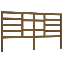 (honey brown, 206 x 4 x 104 cm) vidaXL Bed Headboard Home Bedroom Decorative Bed Header Panel Solid Wood Pine