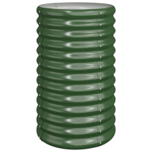 (green, 40 x 40 x 68 cm) vidaXL Garden Planter Flower Pot Planter Pot Powder-coated Steel Raised Bed