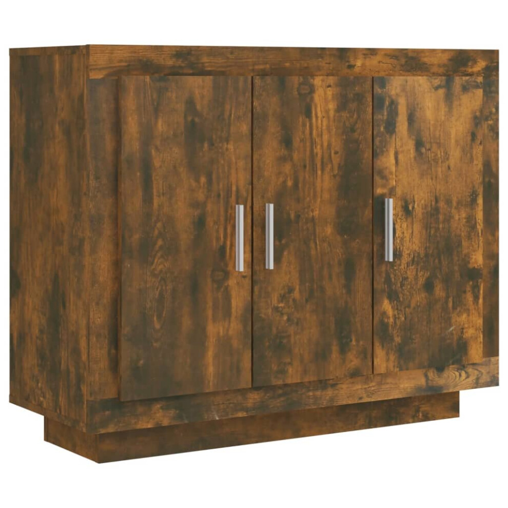 (smoked oak) vidaXL Sideboard Engineered Wood Indoor Side Cabinet Highboard Multi Colours