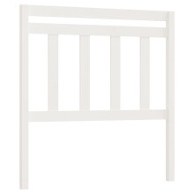 (white, 106 x 4 x 100 cm) vidaXL Bed Headboard Home Bedroom Decorative Bed Header Panel Solid Wood Pine