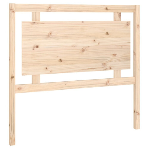 VidaXL (brown, 105.5 x 4 x 100 cm) vidaXL Bed Headboard Home Bedroom Decorative Bed Header Panel Solid Wood Pine