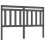VidaXL (grey, 156 x 4 x 100 cm) vidaXL Bed Headboard Home Bedroom Decorative Bed Header Panel Solid Wood Pine 1