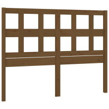 (honey brown, 185.5 x 4 x 100 cm) vidaXL Bed Headboard Home Bedroom Decorative Bed Header Panel Solid Wood Pine