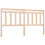 VidaXL (brown, 186 x 4 x 100 cm) vidaXL Bed Headboard Home Bedroom Decorative Bed Header Panel Solid Wood Pine 1