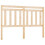 VidaXL (brown, 166 x 4 x 100 cm) vidaXL Bed Headboard Home Bedroom Decorative Bed Header Panel Solid Wood Pine 1