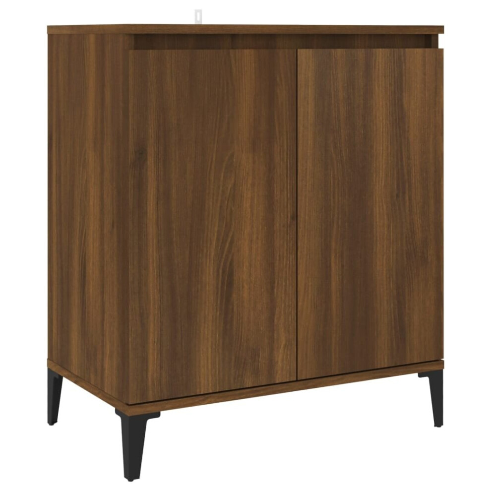 (brown oak) vidaXL Sideboard Engineered Wood Cabinet Side Cabinet Hall Table Multi Colours