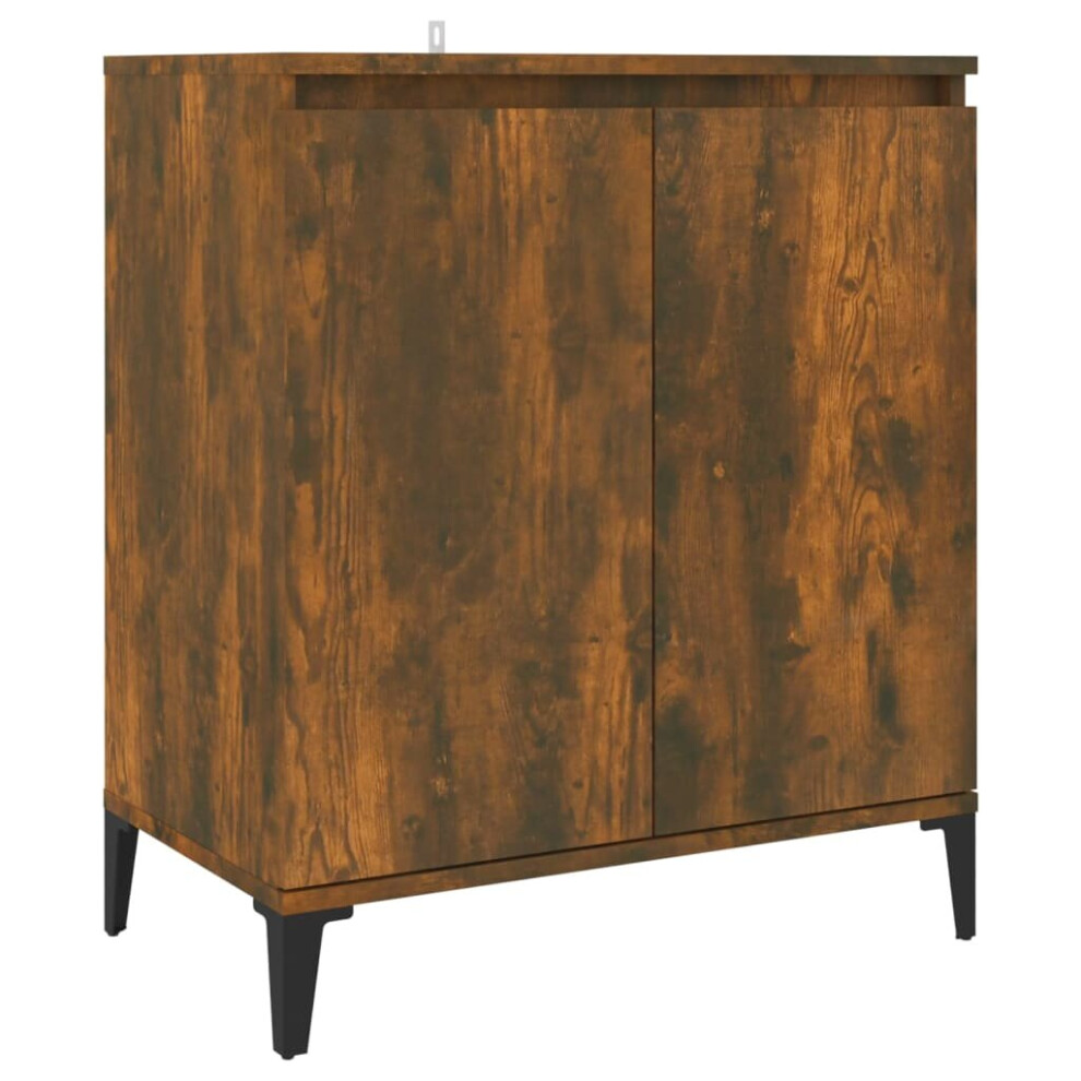 Vidaxl (Smoked Oak) Sideboard Engineered Wood Cabinet Side Cabinet Hall Table Multi Colours