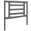 VidaXL (grey, 96 x 4 x 100 cm) vidaXL Bed Headboard Bedroom Bed Header Decorative Headboard Solid Wood Pine 1