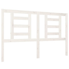 (white, 146 x 4 x 100 cm) vidaXL Bed Headboard Bedroom Bed Header Decorative Headboard Solid Wood Pine