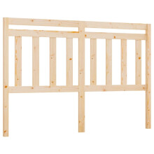 (brown, 146 x 4 x 100 cm) vidaXL Bed Headboard Home Bedroom Decorative Bed Header Panel Solid Wood Pine