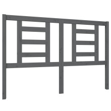 (grey, 146 x 4 x 100 cm) vidaXL Bed Headboard Bedroom Bed Header Decorative Headboard Solid Wood Pine