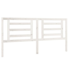 (white, 186 x 4 x 100 cm) vidaXL Bed Headboard Bedroom Bed Header Decorative Headboard Solid Wood Pine