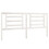 VidaXL (white, 186 x 4 x 100 cm) vidaXL Bed Headboard Bedroom Bed Header Decorative Headboard Solid Wood Pine 1
