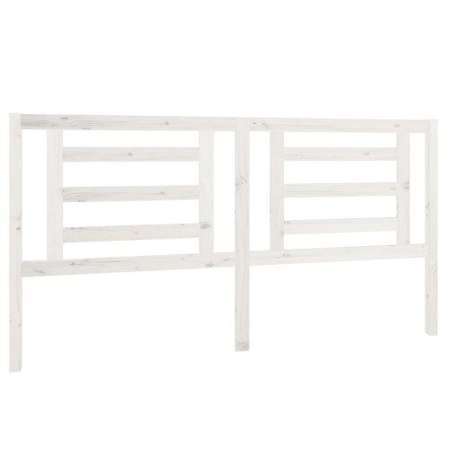 VidaXL (white, 186 x 4 x 100 cm) vidaXL Bed Headboard Bedroom Bed Header Decorative Headboard Solid Wood Pine