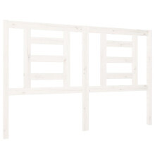(white, 126 x 4 x 100 cm) vidaXL Bed Headboard Bedroom Bed Header Decorative Headboard Solid Wood Pine