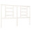 VidaXL (white, 126 x 4 x 100 cm) vidaXL Bed Headboard Bedroom Bed Header Decorative Headboard Solid Wood Pine 1