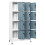 VidaXL (light grey and dark grey, 90 x 45 x 180 cm) vidaXL Locker Cabinet Steel Office Storage Locker Cabinet Multi Colours/Models 3
