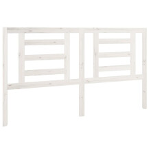 (white, 166 x 4 x 100 cm) vidaXL Bed Headboard Bedroom Bed Header Decorative Headboard Solid Wood Pine