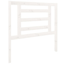(white, 96 x 4 x 100 cm) vidaXL Bed Headboard Bedroom Bed Header Decorative Headboard Solid Wood Pine