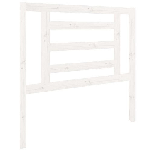 VidaXL (white, 96 x 4 x 100 cm) vidaXL Bed Headboard Bedroom Bed Header Decorative Headboard Solid Wood Pine
