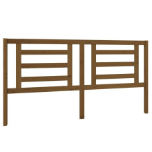(honey brown, 186 x 4 x 100 cm) vidaXL Bed Headboard Bedroom Bed Header Decorative Headboard Solid Wood Pine