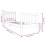 VidaXL (black, 75 x 190 cm) vidaXL Bed Frame Bed Base Bedstead Bedroom Mattress Foundation Solid Wood 9
