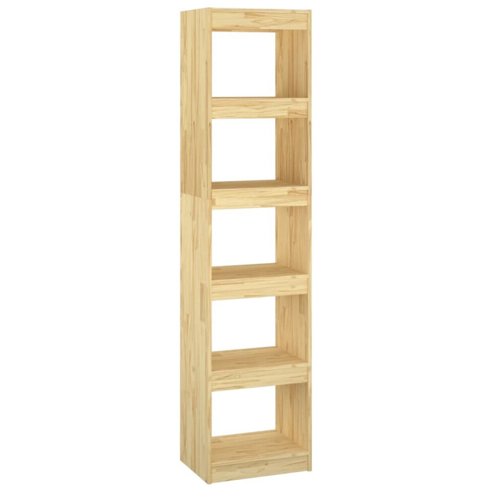 (brown, 40 x 30 x 167.5 cm) vidaXL Solid Wood Pine Book Cabinet/Room Divider Rack Multi Colours/Sizes