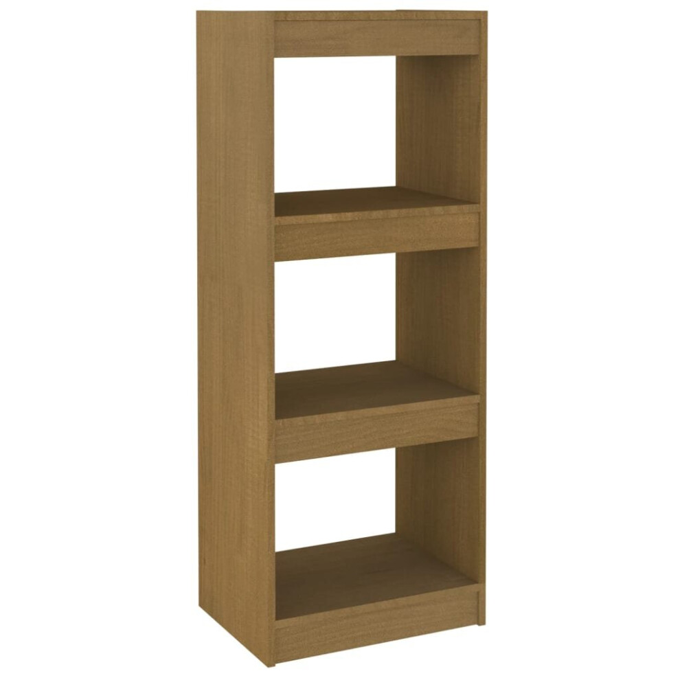 (honey brown, 40 x 30 x 103.5 cm) vidaXL Solid Wood Pine Book Cabinet/Room Divider Rack Multi Colours/Sizes