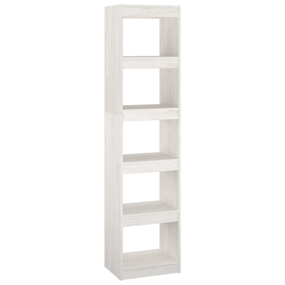 (white, 40 x 30 x 167.5 cm) vidaXL Solid Wood Pine Book Cabinet/Room Divider Rack Multi Colours/Sizes