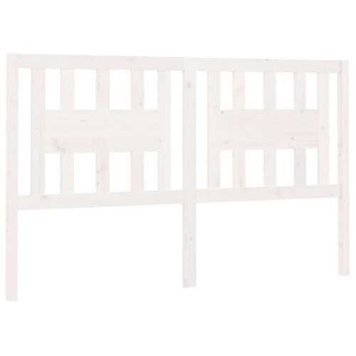 VidaXL (white, 146 x 4 x 100 cm) vidaXL Headboard Bedroom Bed Headboard Decorative Bed Header Solid Wood Pine