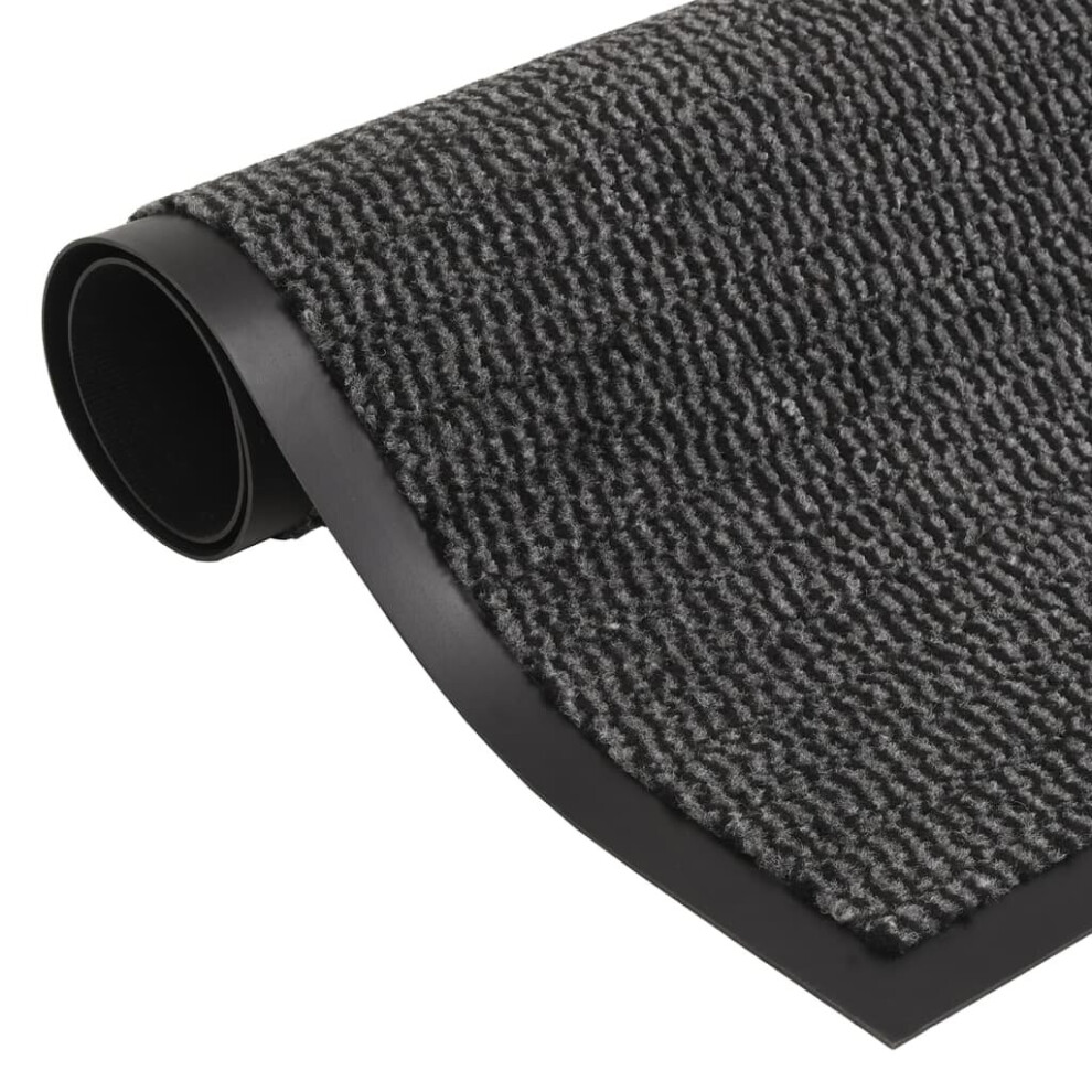 Vidaxl Anthracite (, 60 X 180 Cm) 1/2X Dust Control Mat Rectangular Tufted Rug Multi Colours Multi Sizes