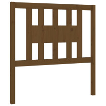 (honey brown, 106 x 4 x 100 cm) vidaXL Headboard Bedroom Bed Headboard Decorative Bed Header Solid Wood Pine