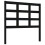 VidaXL (black, 95.5 x 4 x 100 cm) vidaXL Bed Headboard Home Bedroom Decorative Bed Header Panel Solid Wood Pine 1