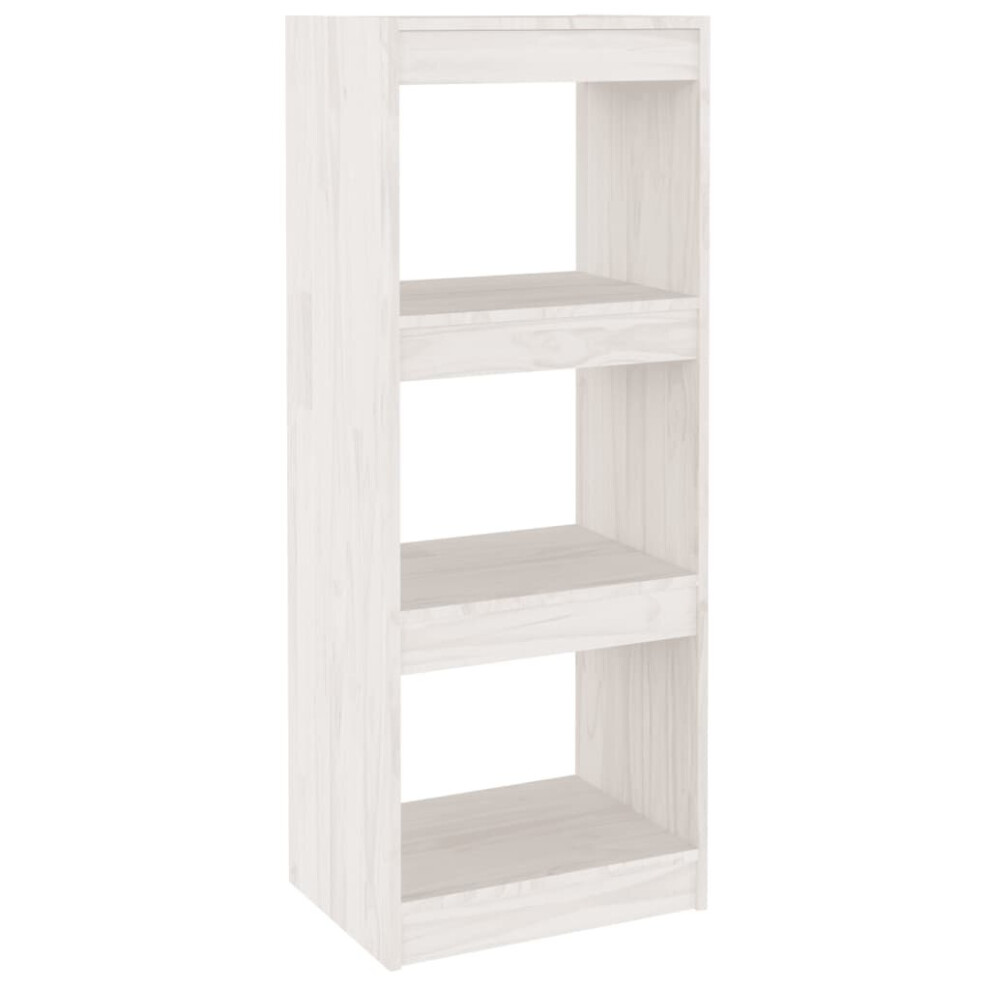 (white, 40 x 30 x 103.5 cm) vidaXL Solid Wood Pine Book Cabinet/Room Divider Rack Multi Colours/Sizes