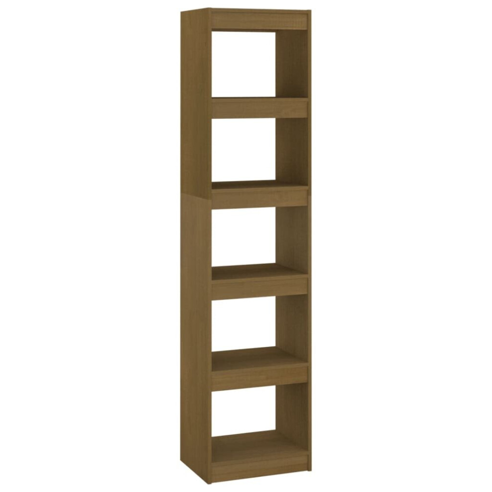 (honey brown, 40 x 30 x 167.5 cm) vidaXL Solid Wood Pine Book Cabinet/Room Divider Rack Multi Colours/Sizes