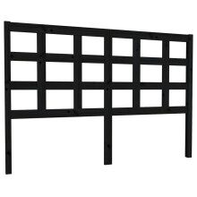 (black, 145.5 x 4 x 100 cm) vidaXL Bed Headboard Home Bedroom Decorative Bed Header Panel Solid Wood Pine