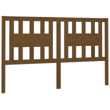 (honey brown, 126 x 4 x 100 cm) vidaXL Headboard Bedroom Bed Headboard Decorative Bed Header Solid Wood Pine