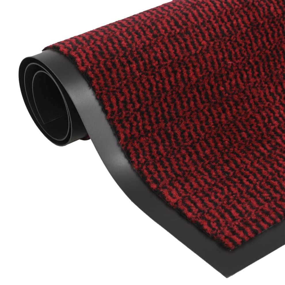 Vidaxl (Red, 60 X 180 Cm) 1/2X Dust Control Mat Rectangular Tufted Rug Multi Colours Multi Sizes