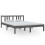 VidaXL (grey, 140 x 200 cm) vidaXL Solid Wood Bed Frame Wooden Platform Bed Multi Colours Multi Sizes 1