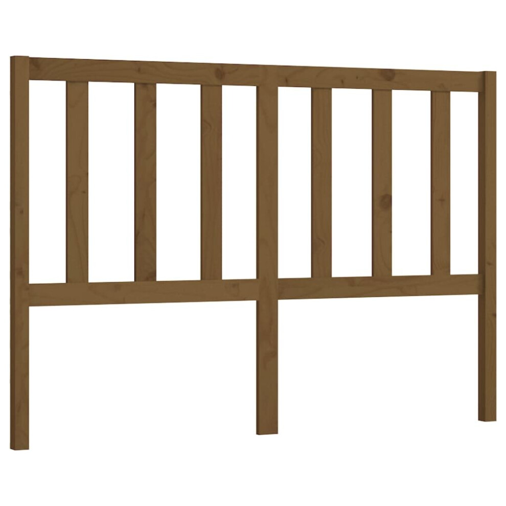 Vidaxl (Honey Brown, 156 X 4 X 100 Cm) Solid Wood Pine Bed Headboard Bedroom Furniture Multi Colours/Sizes