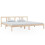 VidaXL (brown, 200 x 200 cm) vidaXL Solid Wood Bed Frame Wooden Platform Bed Multi Colours Multi Sizes 1