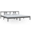 VidaXL (grey, 200 x 200 cm) vidaXL Solid Wood Bed Frame Wooden Platform Bed Multi Colours Multi Sizes 1