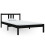 VidaXL (black, 100 x 200 cm) vidaXL Solid Wood Bed Frame Wooden Platform Bed Multi Colours Multi Sizes 1