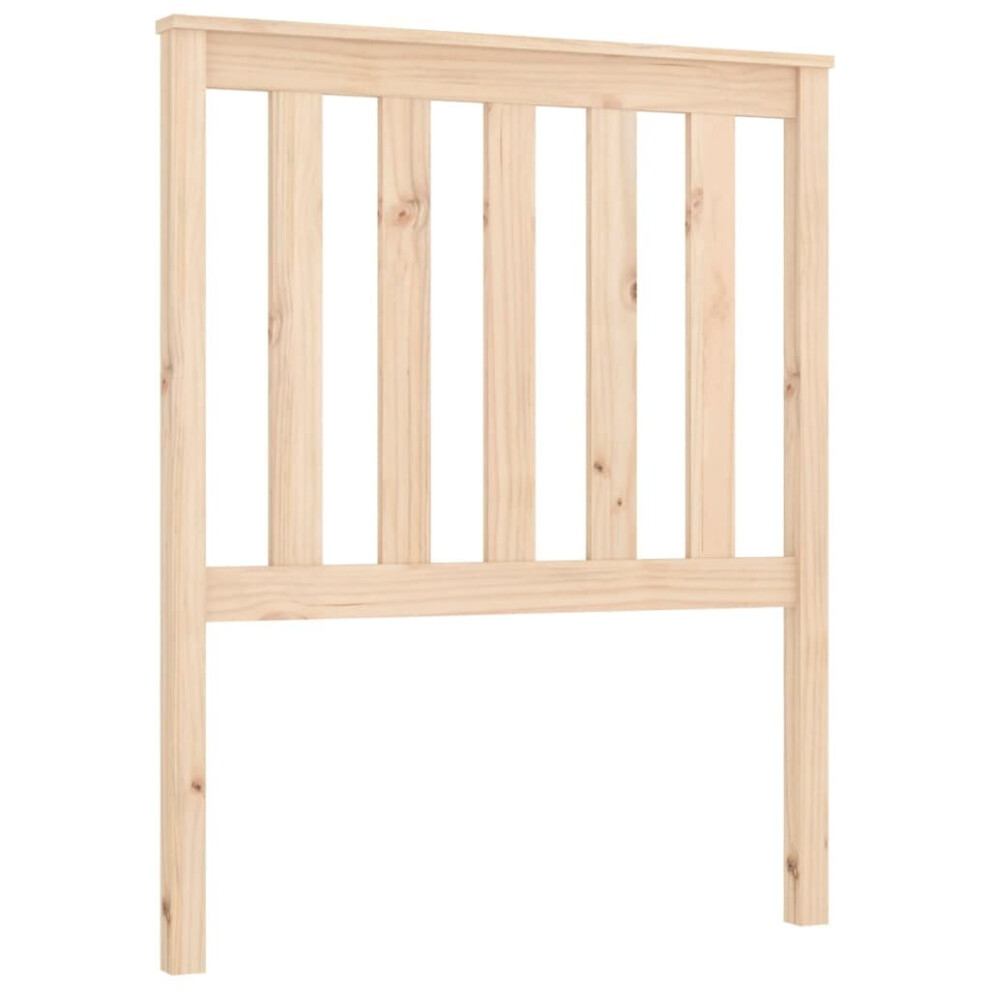 (brown, 81 x 6 x 101 cm) vidaXL Bed Headboard Bedroom Bed Header Decorative Headboard Solid Wood Pine