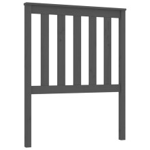 (grey, 81 x 6 x 101 cm) vidaXL Bed Headboard Bedroom Bed Header Decorative Headboard Solid Wood Pine