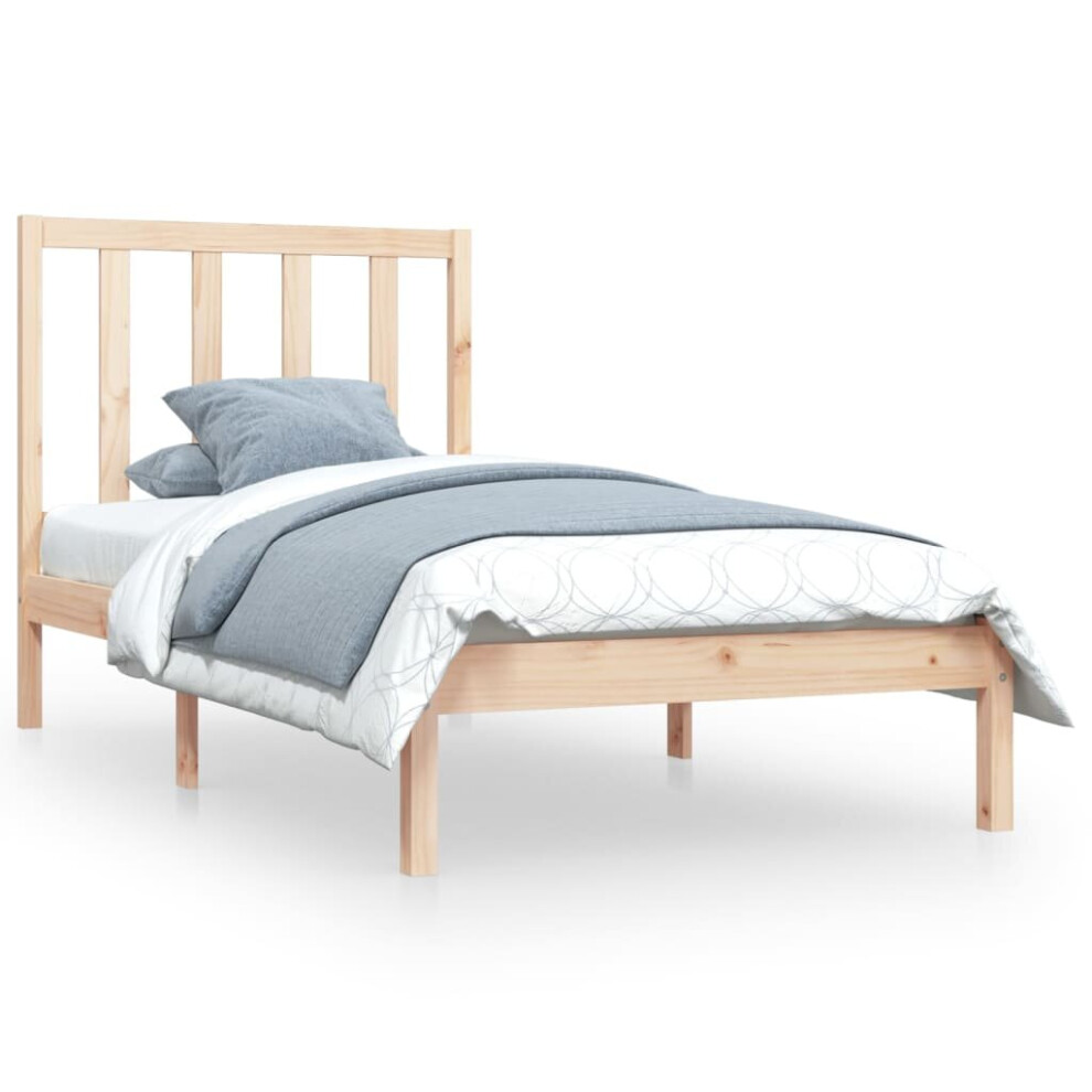 (brown, 100 x 200 cm) vidaXL Solid Wood Pine Bed Frame Bedstead Platform Bed Multi Colours/Sizes