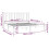 VidaXL (black, 200 x 200 cm) vidaXL Solid Wood Pine Bed Frame Bedstead Platform Bed Multi Colours/Sizes 6